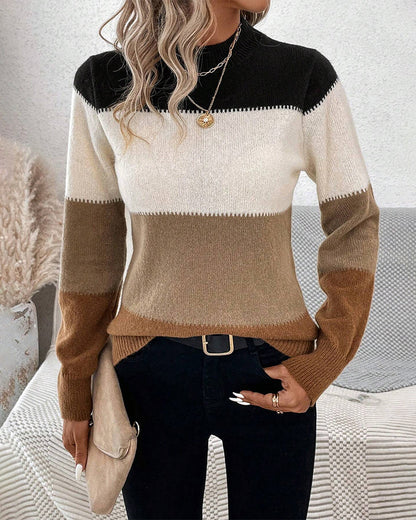 High Neck Jumper Women – Cozy Knit Sweater for Casual and Chic Style