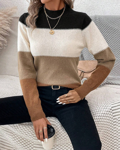 High Neck Jumper Women – Cozy Knit Sweater for Casual and Chic Style