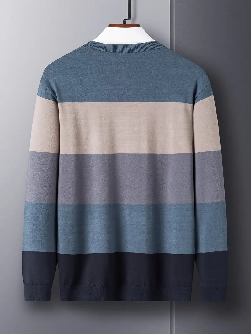 Men's Casual Jumper – Stylish Knit Sweater for Everyday Wear and Comfort