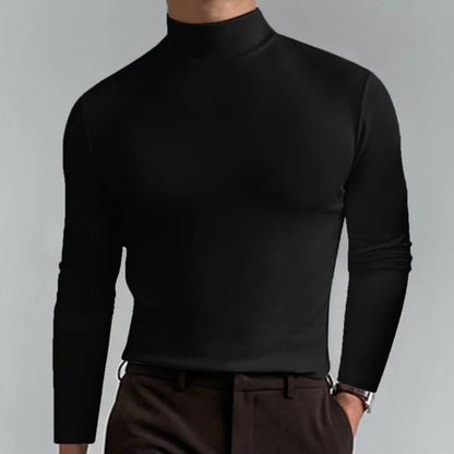 Men's Roll Neck Jumper – Warm Knit Sweater for Casual and Smart Style