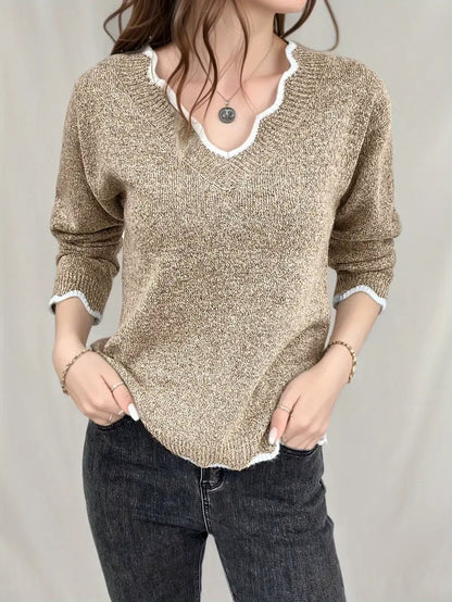 Casual Jumper for Women – Cozy Knit Sweater, Lightweight, Perfect for Everyday Wear