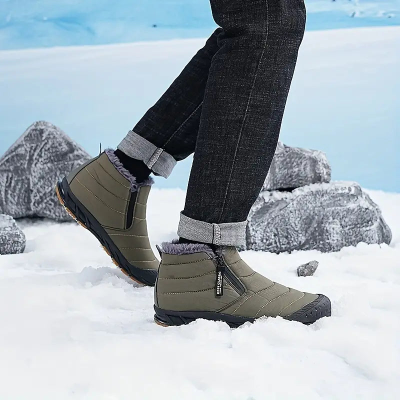 Men's Winter Boots – Waterproof Insulated Snow Boots for Cold Weather