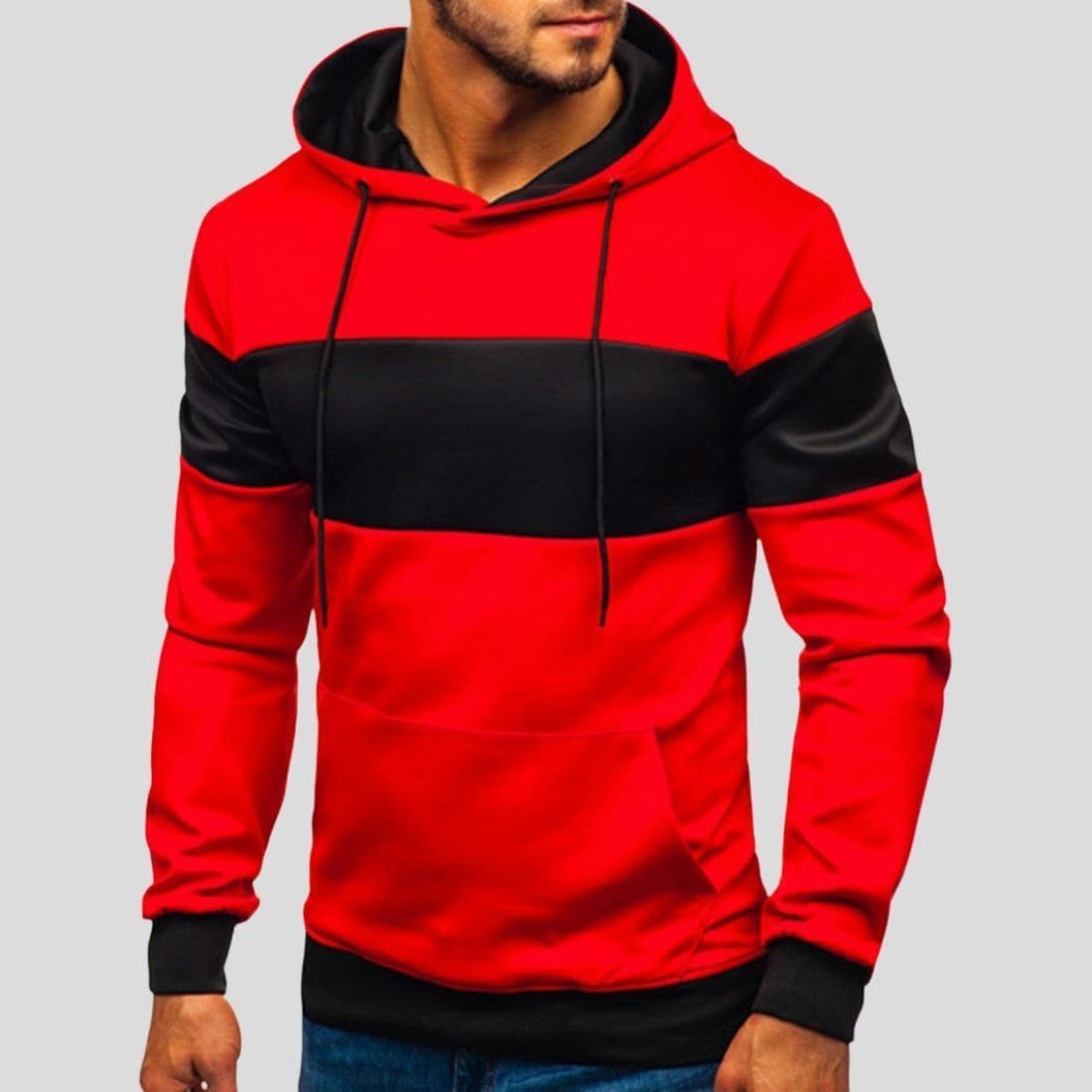 Men's Comfortable Hoodie – Soft Cotton Pullover for Casual Wear and Relaxation