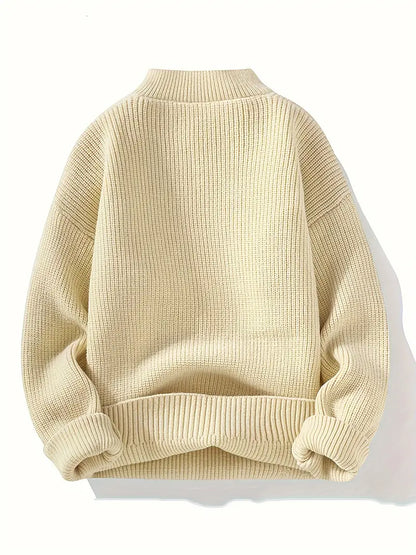 Men's Stylish Jumper – Cozy Knit Sweater for Casual and Smart Wear