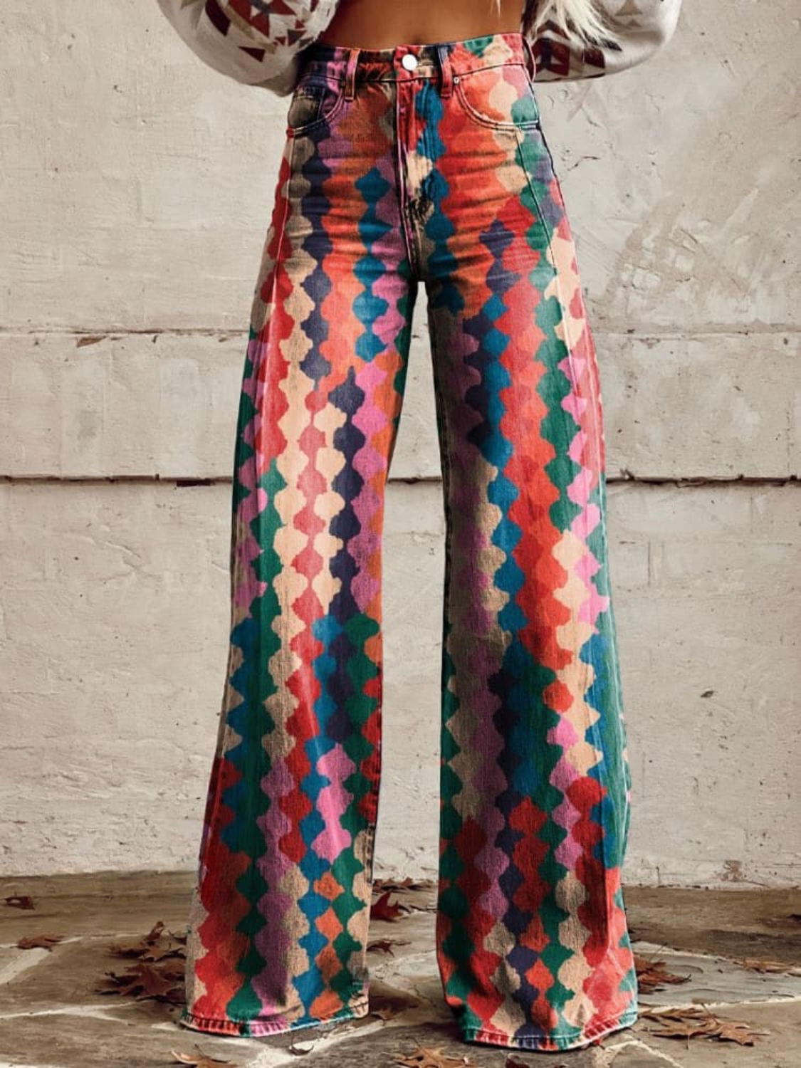 Wide Leg Trousers for Women – Bohemian Style, Lightweight, and Comfortable