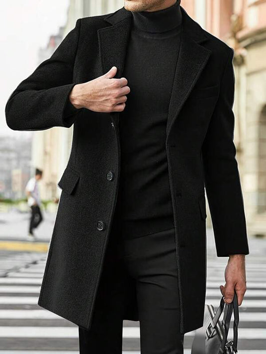 Men's Long Winter Coat – Warm, Stylish, and Waterproof Outerwear for Cold Weather