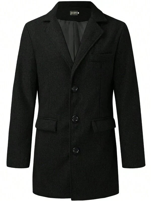 Men's Long Winter Coat – Warm, Stylish, and Waterproof Outerwear for Cold Weather