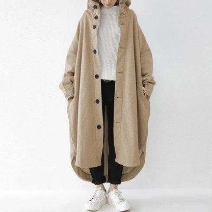 Women's Comfortable Coat – Stylish Warm Outerwear for Winter & Casual Wear