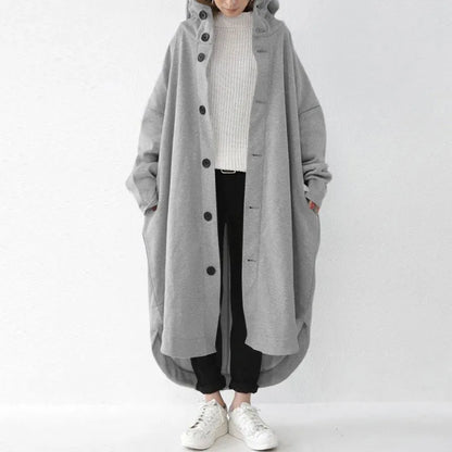 Women's Comfortable Coat – Stylish Warm Outerwear for Winter & Casual Wear