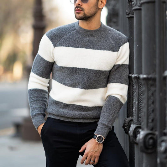 Men's Trendy Jumper – Stylish Knit Sweater for Casual and Smart Wear