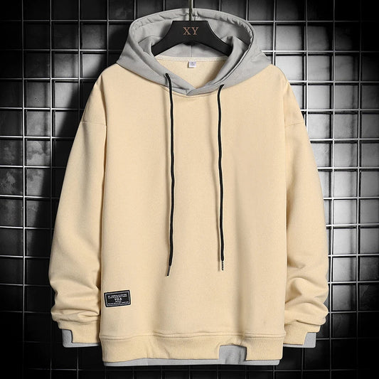 Men's Hooded Sweatshirt – Comfortable Cotton Pullover for Casual Wear