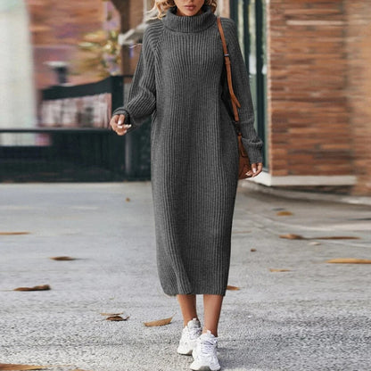 Women's Knit Dress – Comfortable Casual Dress with Soft Fabric for Everyday Wear