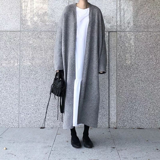 Long Cardigan for Women – Stylish Knit Cardigan with Pockets for Fall