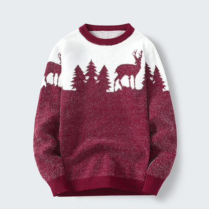 Christmas Jumper for Men – Cozy Knit Sweater for Holiday Parties