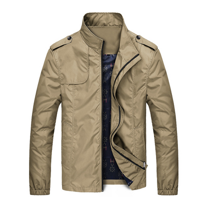 Men's Zip-Up Jacket – Lightweight Casual Outerwear for All Seasons