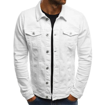 Men's Casual Denim Jacket – Stylish Lightweight Jacket for Everyday Wear