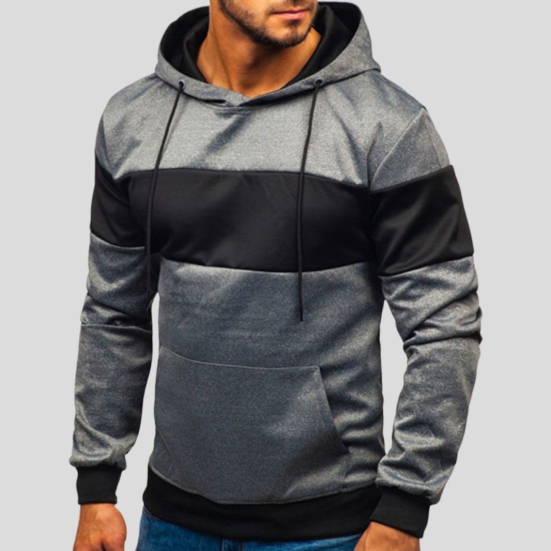 Men's Comfortable Hoodie – Soft Cotton Pullover for Casual Wear and Relaxation