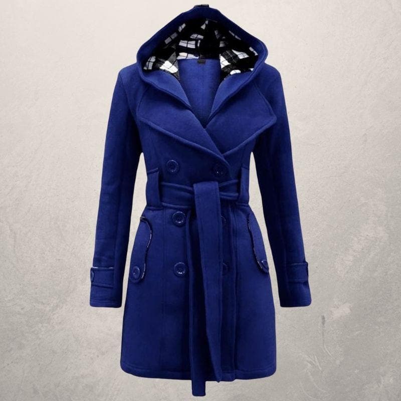 Stylish Women's Coat – Elegant Longline Outerwear for Winter Fashion