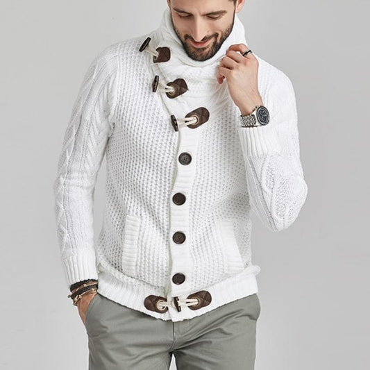 Men's Stylish Cardigan – Cozy Knit Sweater for Casual and Formal Wear