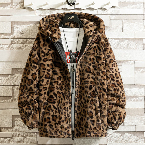 Men's Jacket Leopard Print – Stylish Casual Outerwear for Trendy Looks