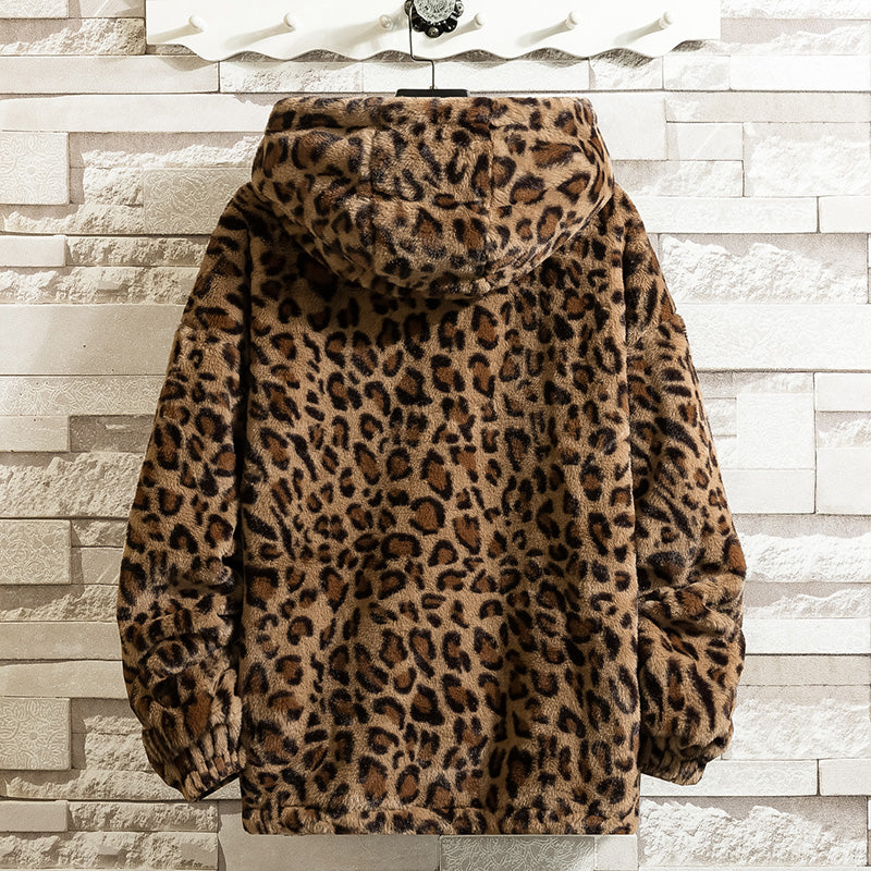 Men's Jacket Leopard Print – Stylish Casual Outerwear for Trendy Looks