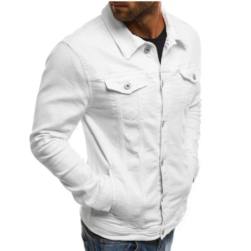 Men's Casual Denim Jacket – Stylish Lightweight Jacket for Everyday Wear