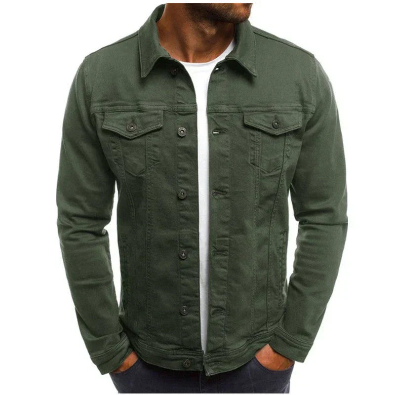 Men's Casual Denim Jacket – Stylish Lightweight Jacket for Everyday Wear