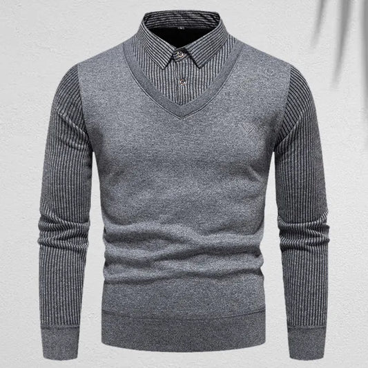 Men's Elegant Jumper – Stylish Knit Sweater for Casual and Formal Wear