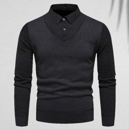 Men's Elegant Jumper – Stylish Knit Sweater for Casual and Formal Wear