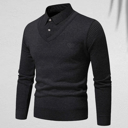 Men's Elegant Jumper – Stylish Knit Sweater for Casual and Formal Wear