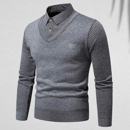 Men's Elegant Jumper – Stylish Knit Sweater for Casual and Formal Wear