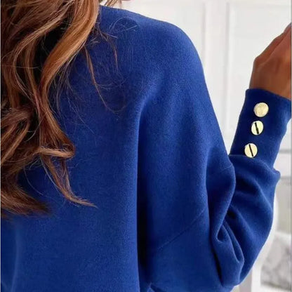 V-Neck Sweater for Women – Elegant Knit Pullover for Casual and Formal Wear