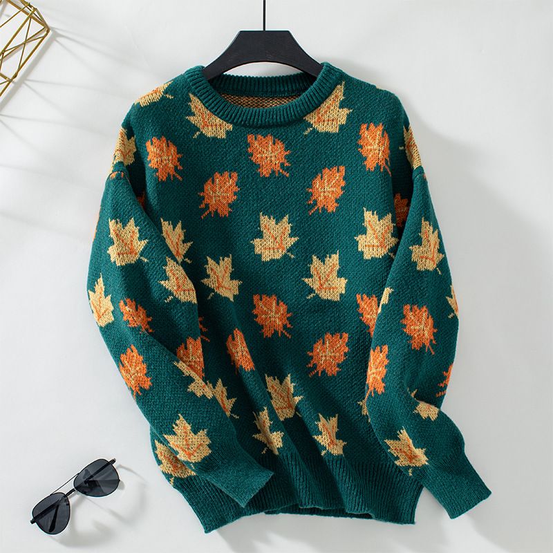 Women's Autumn Sweater – Cozy Knit Pullover for Fall Fashion & Comfort