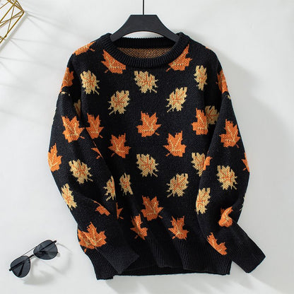 Women's Autumn Sweater – Cozy Knit Pullover for Fall Fashion & Comfort