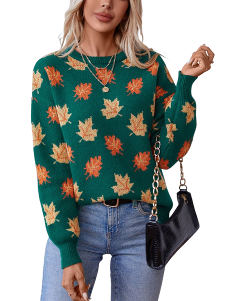 Women's Autumn Sweater – Cozy Knit Pullover for Fall Fashion & Comfort