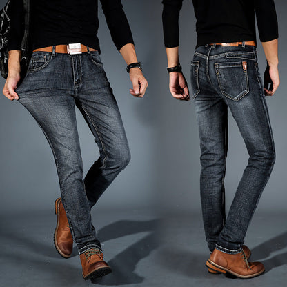 Men's Slim Fit Jeans – Stylish Stretch Denim Pants for Casual Wear