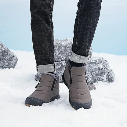 Men's Winter Boots – Waterproof Insulated Snow Boots for Cold Weather