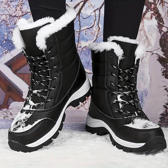 Waterproof Winter Boots Women – Insulated Snow Boots for Cold Weather