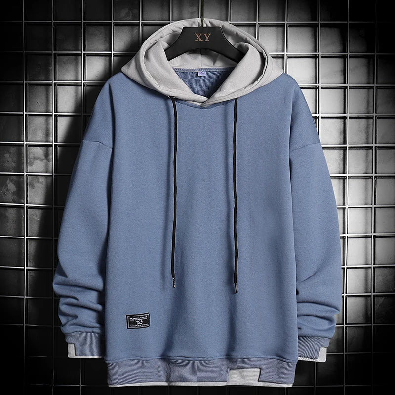 Men's Hooded Sweatshirt – Comfortable Cotton Pullover for Casual Wear