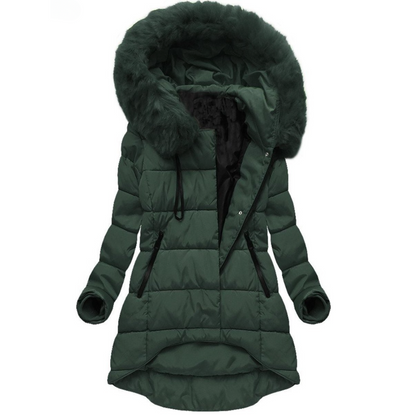 Padded Warm Jacket Women – Cozy Insulated Winter Coat for Cold Weather