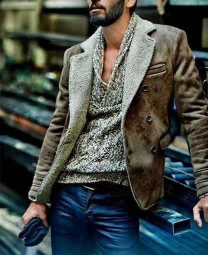 Men's Retro Jacket – Classic Vintage Style Outerwear for Casual Wear