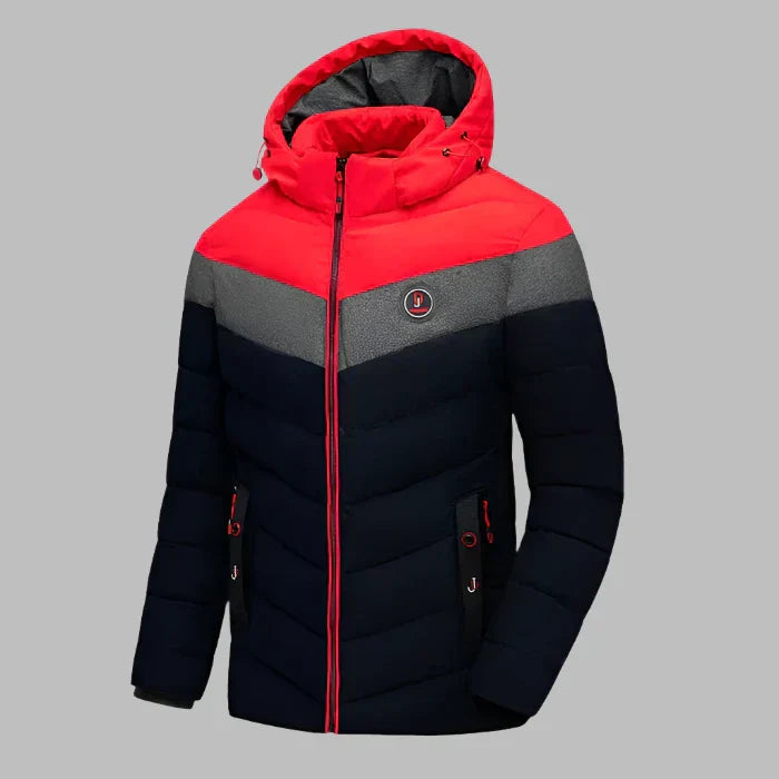 Men's Winter Jacket – Stylish Insulated Coat for Cold Weather Outdoor Use