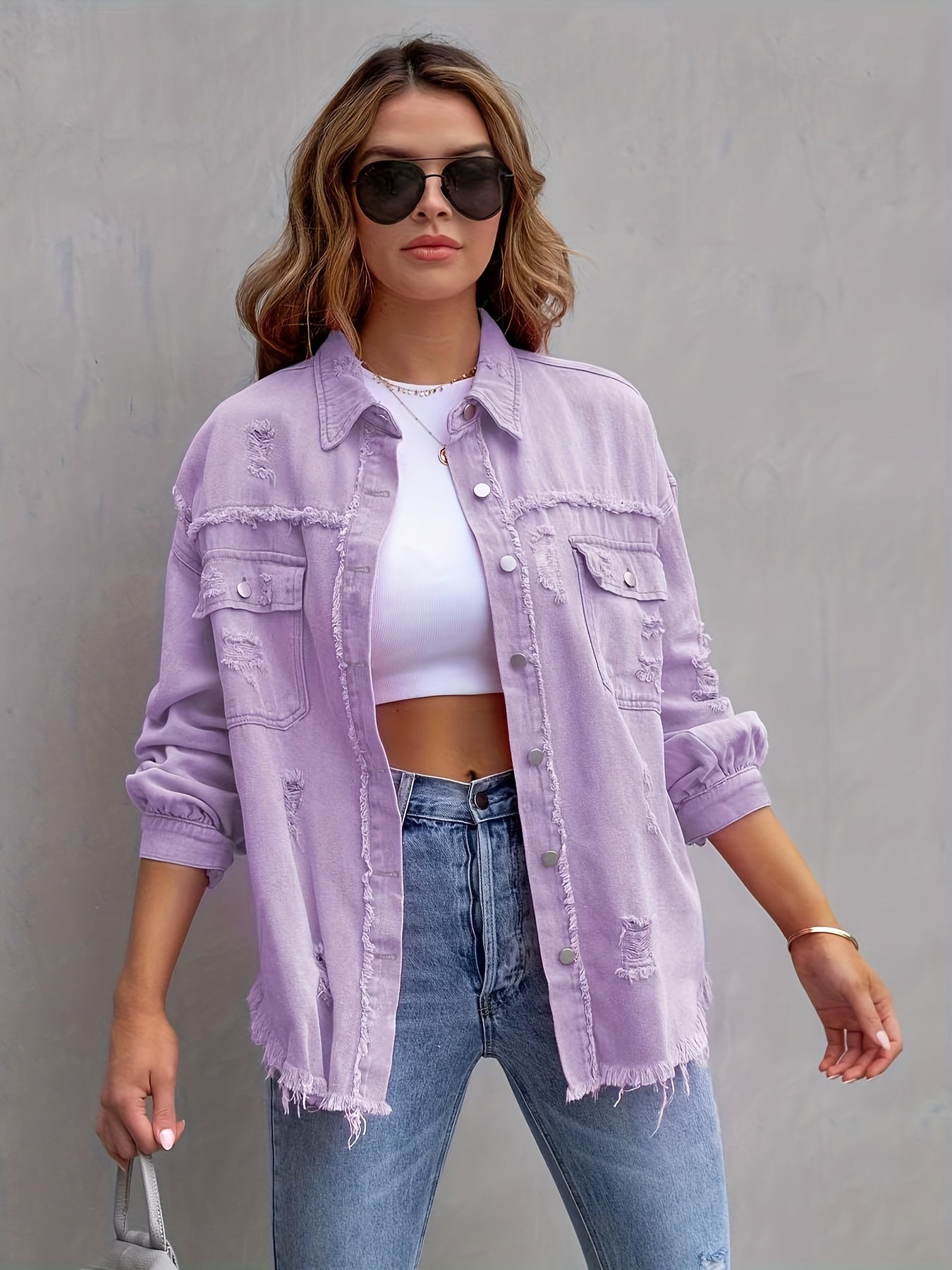 Denim Jacket Women – Relaxed Fit Casual Outerwear for Everyday Style