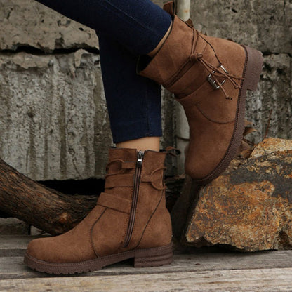 Casual Boots for Women – Stylish Ankle Boots in Soft Leather for Everyday Wear