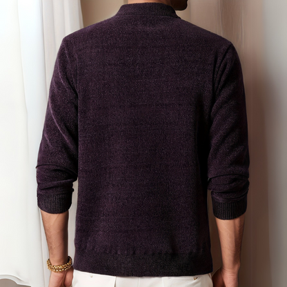 Men's Casual Knit Sweater – Soft Lightweight Pullover for Everyday Wear