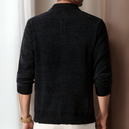 Men's Casual Knit Sweater – Soft Lightweight Pullover for Everyday Wear