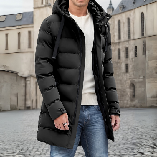 Men's Hooded Casual Coat – Stylish Lightweight Jacket for Everyday Wear