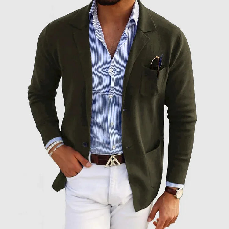 Men's Classic Blazer – Stylish Tailored Jacket for Formal and Casual Wear