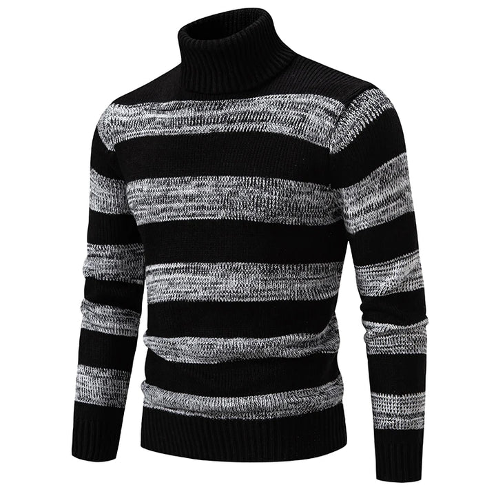 Men's Knitted Jumper – Cozy Wool Sweater for Casual Wear & Winter Style