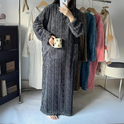 Warm Winter Dress for Women – Cozy Long Sleeve Knit Dress for Cold Weather